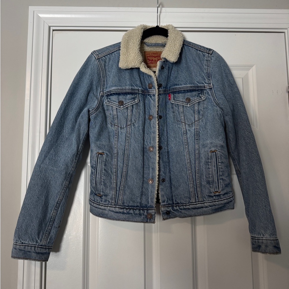 Levi’s Sherpa Lined Denim Jacket